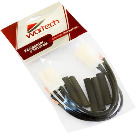 Conector Regulador Retificador Yes 125 (05) Wortech Imagem de Conector Regulador Retificador Yes 125 (05) Wortech