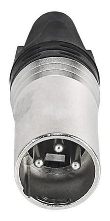 Imagem de Conector Xlr Canon Linha Pesada Macho Tipo Xlr Linha Pro Mxt