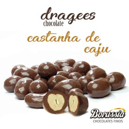 Imagem de Confeito Castanha de Cajú Borússia Chocolates 