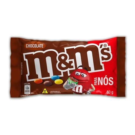 Imagem de Confeitos M&M Chocolate ao Leite 80g