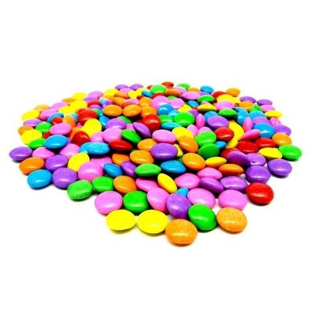 Imagem de Confete Pacote Disqueti Chocolate Colorido 1 Kg - Dori