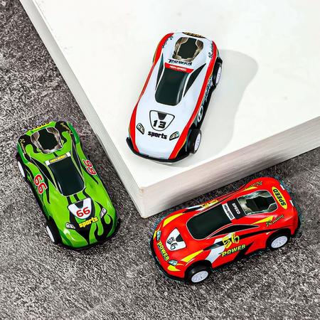 Kit 5 Carrinhos de Fricção Racing Club Metal - Zoop Toys