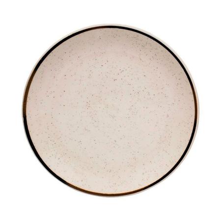Imagem de Conjunto 06 Prato Sobremesa de Cerâmica 18,5 cm Unni Brisa Oxford