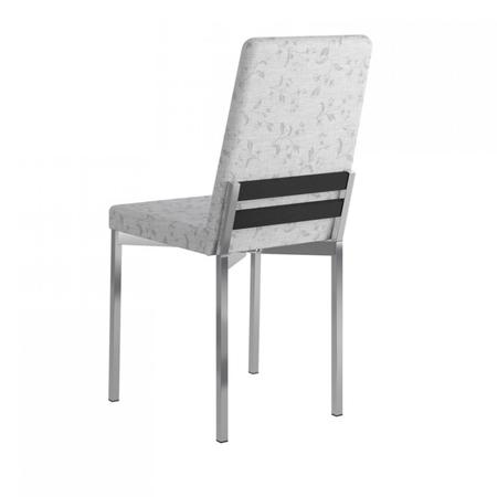 Imagem de Conjunto 2 Cadeiras Estofadas 399 Carraro Fantasia Branco