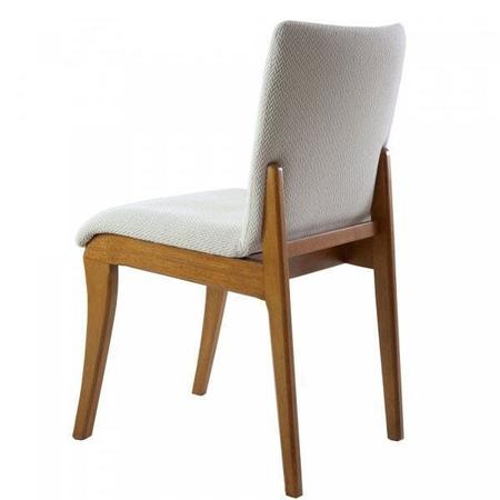 Imagem de Conjunto 2 Cadeiras Estofadas Debora Espresso Móveis