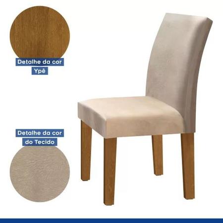 Imagem de Conjunto 2 Cadeiras Estofadas Espanha Cel Móveis