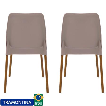 Cadeira Plastica Tramontina Vanda Preta Pernas De Aluminio - Lazer -  Utilidades Domésticas