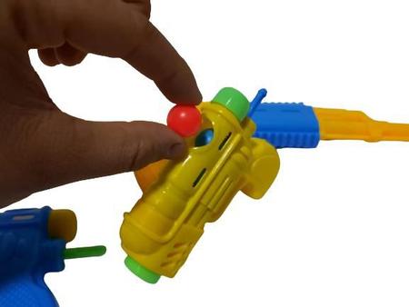 Metralhadora brinquedo lanca dardos