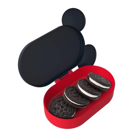 Imagem de Conjunto 3 Potes Kit Organizador Mickey Mouse Disney 180ml e 430ml - Potte