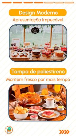 Imagem de Conjunto 3pçs Inox Porta Frios + Açucareiro e Manteigueira Pote Multiuso Kit Café da Manhã Chá da Tarde Churrascos Festa