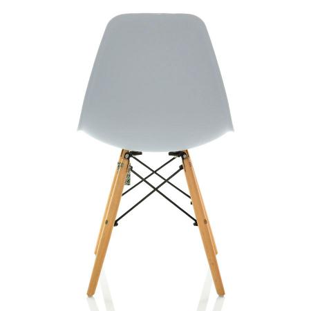 Imagem de Conjunto 4 Cadeiras Charles Eames Eiffel Cinza Claro - BRS