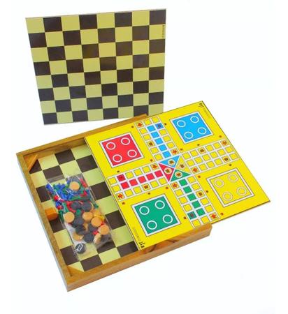 Jogos (Ludo Xadrez-Chines Hipismo e Dama) na Americanas Empresas