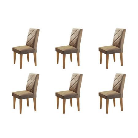 Imagem de Conjunto 6 Cadeiras Irlanda Rufato