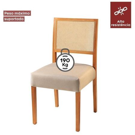 Imagem de Conjunto 6 Cadeiras Versales Espresso Móveis