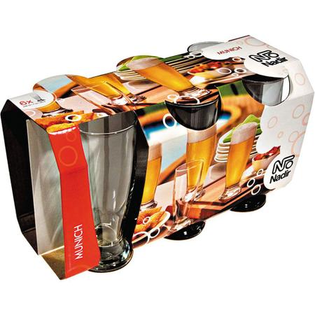 Imagem de Conjunto 6 Copos de Chopp 200ml Munich Nadir