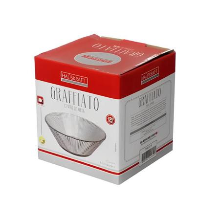 Conjunto 6 Tigelas de Sobremesa Sorvete Bowl em Vidro 320ml - Hauskraft Imagem de Conjunto 6 Tigelas de Sobremesa Sorvete Bowl em Vidro 320ml