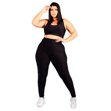 Calça para academia plus size hot sale