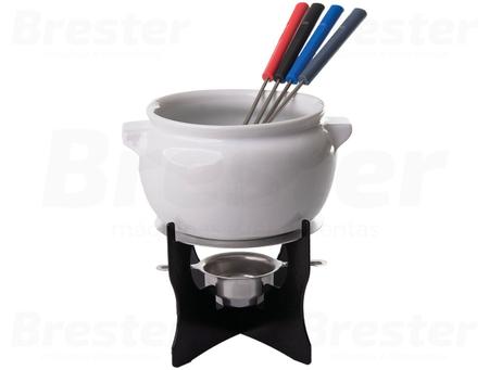 Imagem de Conjunto Aparelho Panela Fondue 8 Peças Domama 700ml Domama 2992 