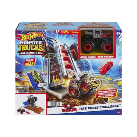 Veiculo - Hot Wheels - Monster Trucks - Arena Smashers Color