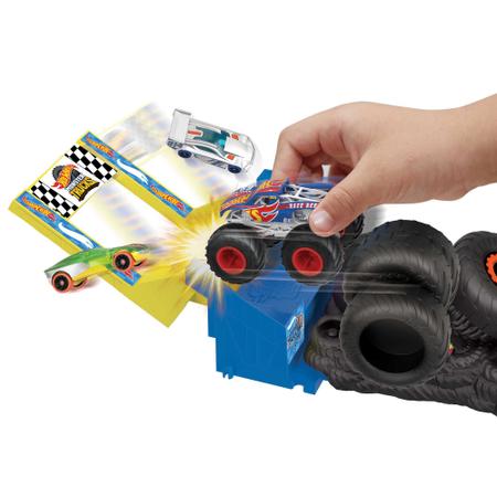 Conjunto Arena Smashers Monster Trucks Hot Wheels - Mattel