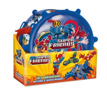 Imagem de Conjunto Bandinha Batman E Super Amigos F0004-0 Fun