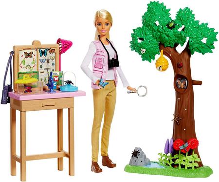 Conjunto Boneca Barbie Menina Loira Profissões Quero Ser Astrofísica -  National Geographic - Mattel - Boneca Barbie - Magazine Luiza