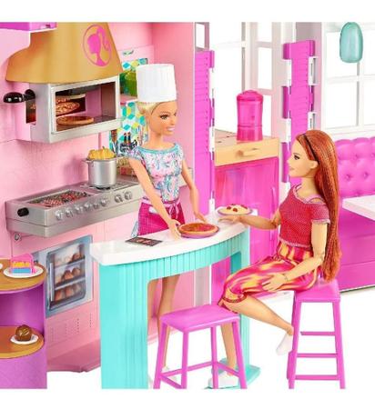 Conjunto Barbie Restaurante Cook'N Grill - Mattel HBB91 - Arco