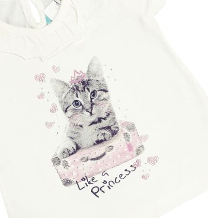 Imagem de Conjunto Bebê blusinha Gato + ciclista G (6 a 9 meses)