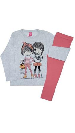 Imagem de Conjunto blusa de moletom com legging infantil Menfis moda e acessórios