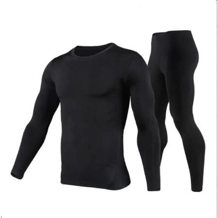 Imagem de Conjunto blusa e calça térmica UV unissex segunda pele TB moda fitness