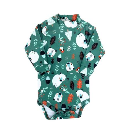 Imagem de Conjunto Body Calça Infantil Térmico Segunda Pele Peluciado