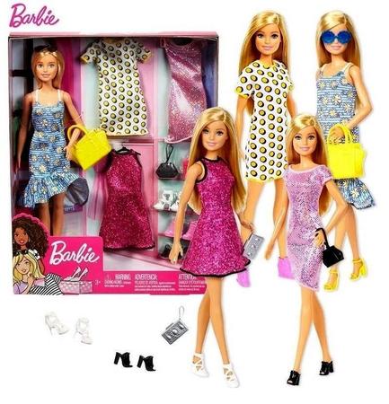 Roupa Boneca Barbie Acessórios Sapatos Roupinha
