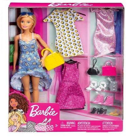 Conjunto de Acessorios Minha Primeira Roupa Barbie - Mattel