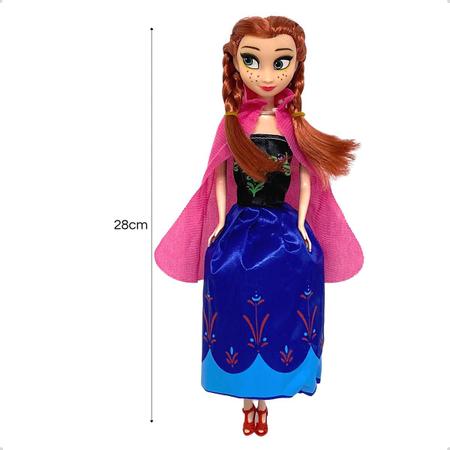 Roupa de Boneca Frozen Ana e Elsa Promoção