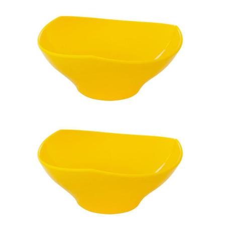 Imagem de Conjunto Bowl Flowers 1,5L Amarelo Com 2 Peças