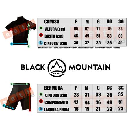 Imagem de Conjunto Camisa Bermuda Masculina Black Mountain Salmão