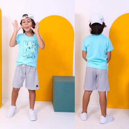 Kit Bermuda Camiseta Infantil Roblox Sandbox Multiplataforma - SMART STAMP  - Camiseta Infantil - Magazine Luiza