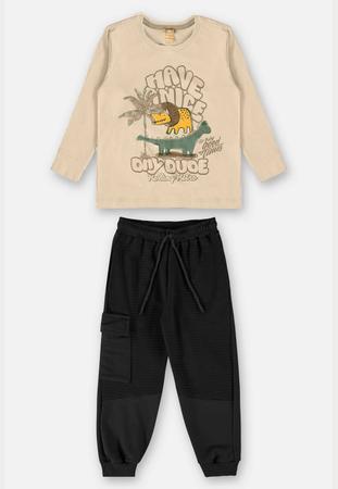Imagem de Conjunto Camiseta e Calça Infantil Menino  Up Baby