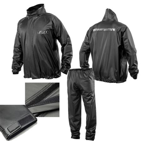 Imagem de Conjunto Capa de Chuva p/ Motoqueiro Motociclista DELTAFLEX