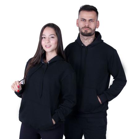 Conjunto Casal Blusa De Moletom Bolso e Capuz lan amento ME2