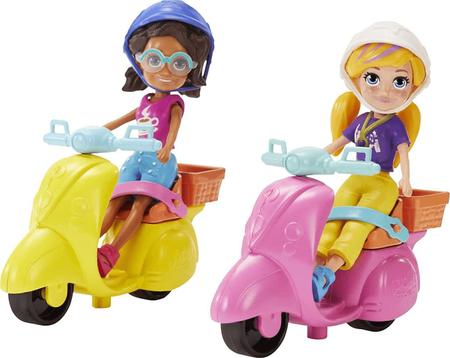 Boneca Mattel Polly Pocket Estojo Festa Do Chá De Unicórnio HCG20