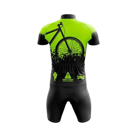 Imagem de Conjunto Ciclismo Bermuda e Camisa GPX Bike Black - Diversos Modelos