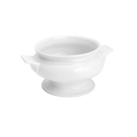 Imagem de Conjunto com 04 Bowls para Sopa Bon Gourmet Turim 13x17 Porcelana Branco