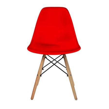 Imagem de Conjunto com 2 Cadeiras Eames Prizi Lake - Vermelha