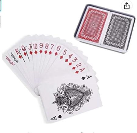 Baralho De Cartas 2 Jogos De Cartas Vegas Truco Original - MBTech - Baralho  - Magazine Luiza