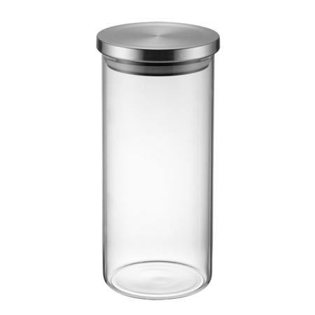Imagem de Conjunto com 4 potes herméticos de vidro com tampa inox Electrolux