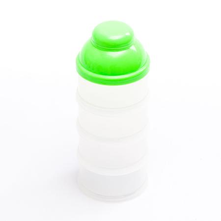 Imagem de Conjunto com 4 unidades de pote infantil com rosca colorida