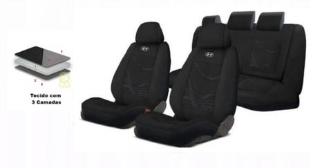 Imagem de Conjunto Conforto Elegância Veloster 11-19 +(Capa Volante) + Chaveiro