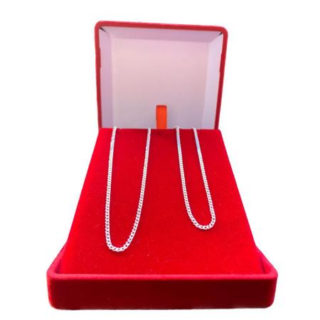 Conjunto Corrente De Prata 70Cm + Pulseira Fina 2Mm Legítima - Alzza Pratas Imagem de Conjunto Corrente De Prata 70Cm + Pulseira Fina 2Mm Legítima