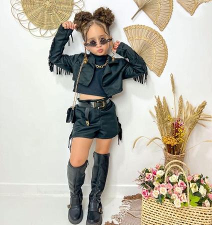 Roupa country infantil feminina para hot sale festa junina